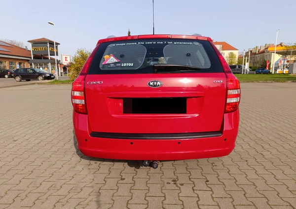 Kia Ceed cena 15500 przebieg: 208000, rok produkcji 2008 z Wągrowiec małe 301